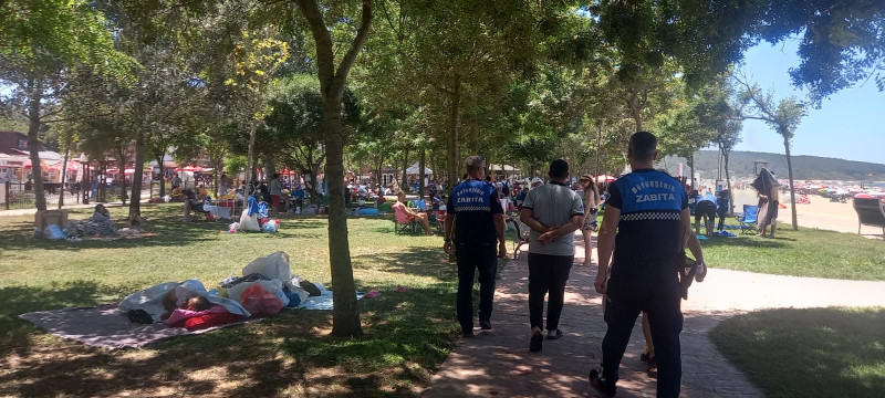 Kandıra Sahillerinde Çadır Denetimleri: Denize Düzen, Çevreye Saygı